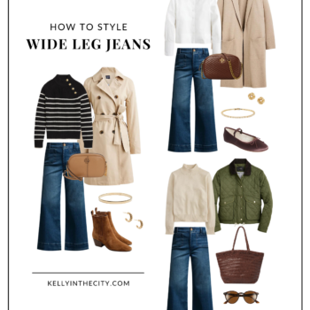 How to Style Wide Leg Jeans 3 Ways