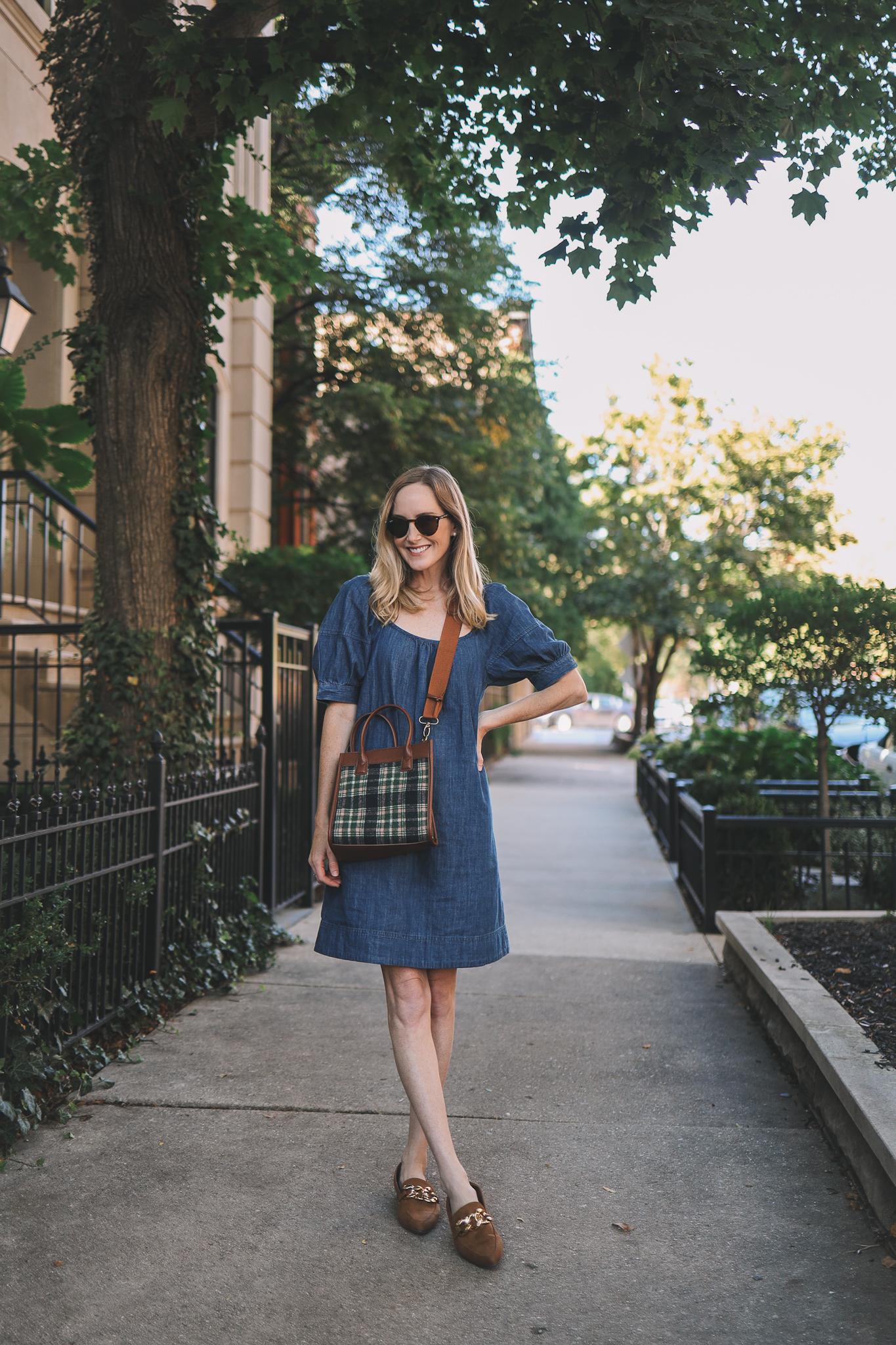 Flannel  Dress - Kelly in the City