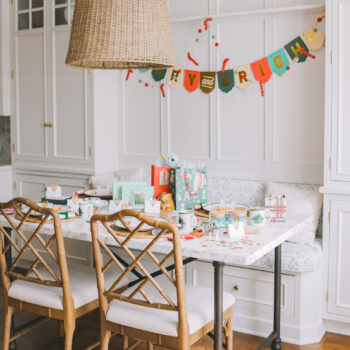 Holiday Kids’ Table Glow-Up