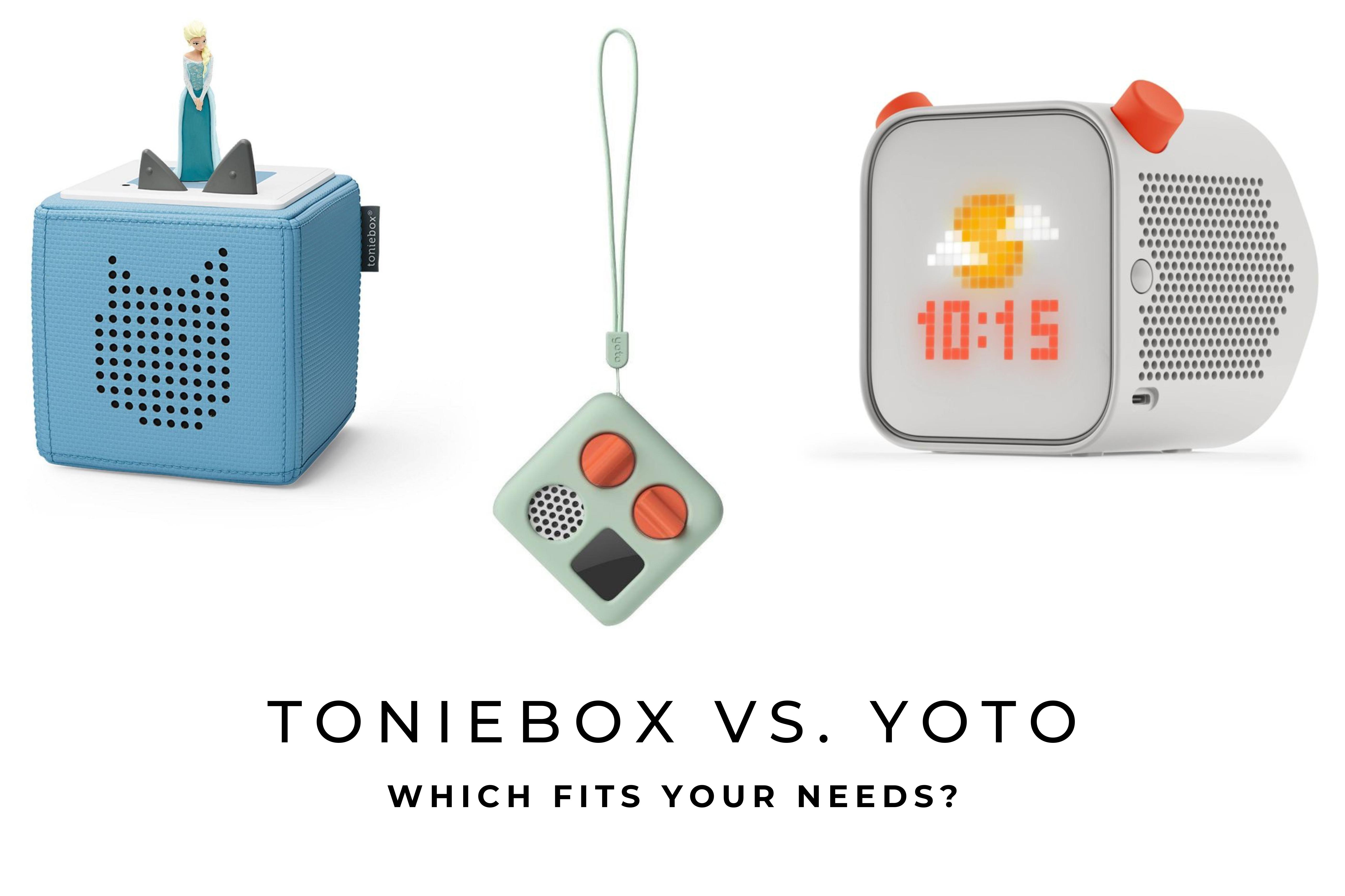 Toniebox vs. Yoto Yoto Player Review