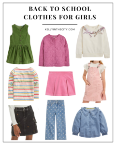 Back to School Clothes for Girls